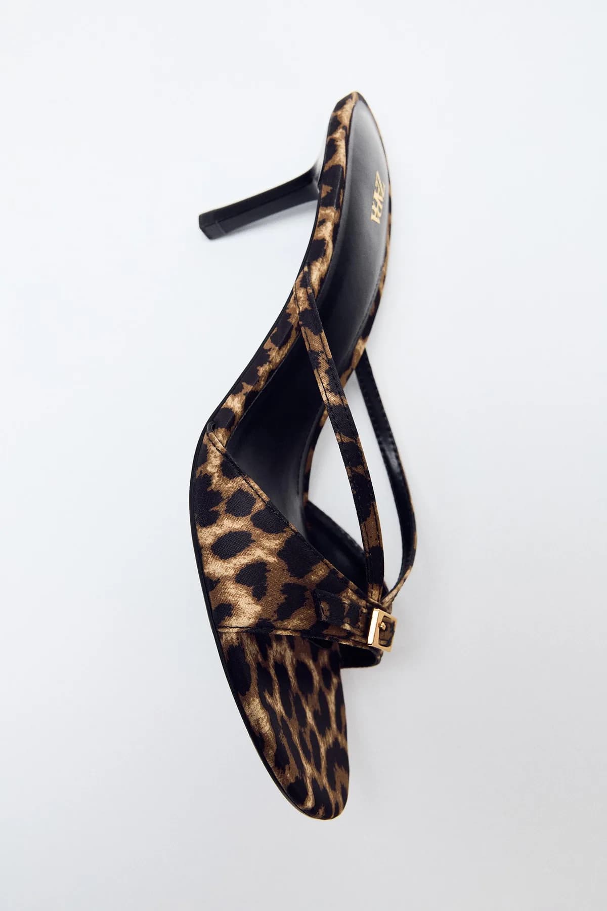 SANDALES À TALONS IMPRIMÉES