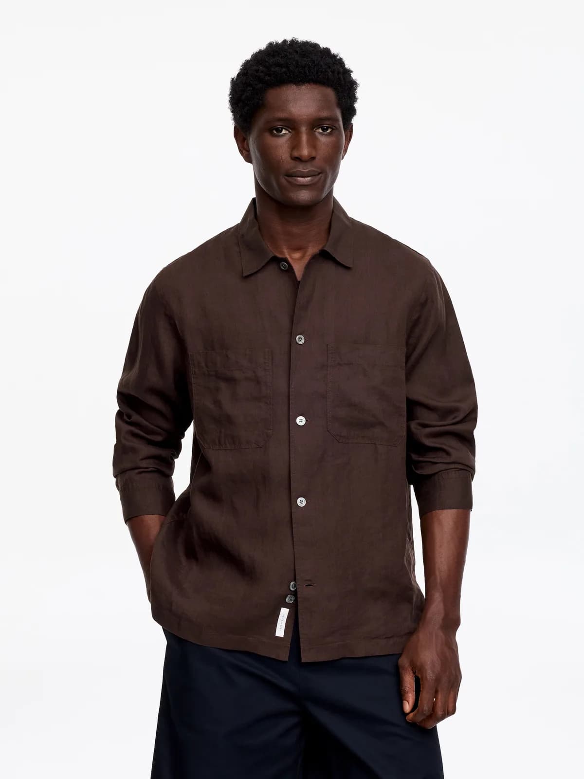 CHEMISE DÉCONTRACTÉE EN LIN
