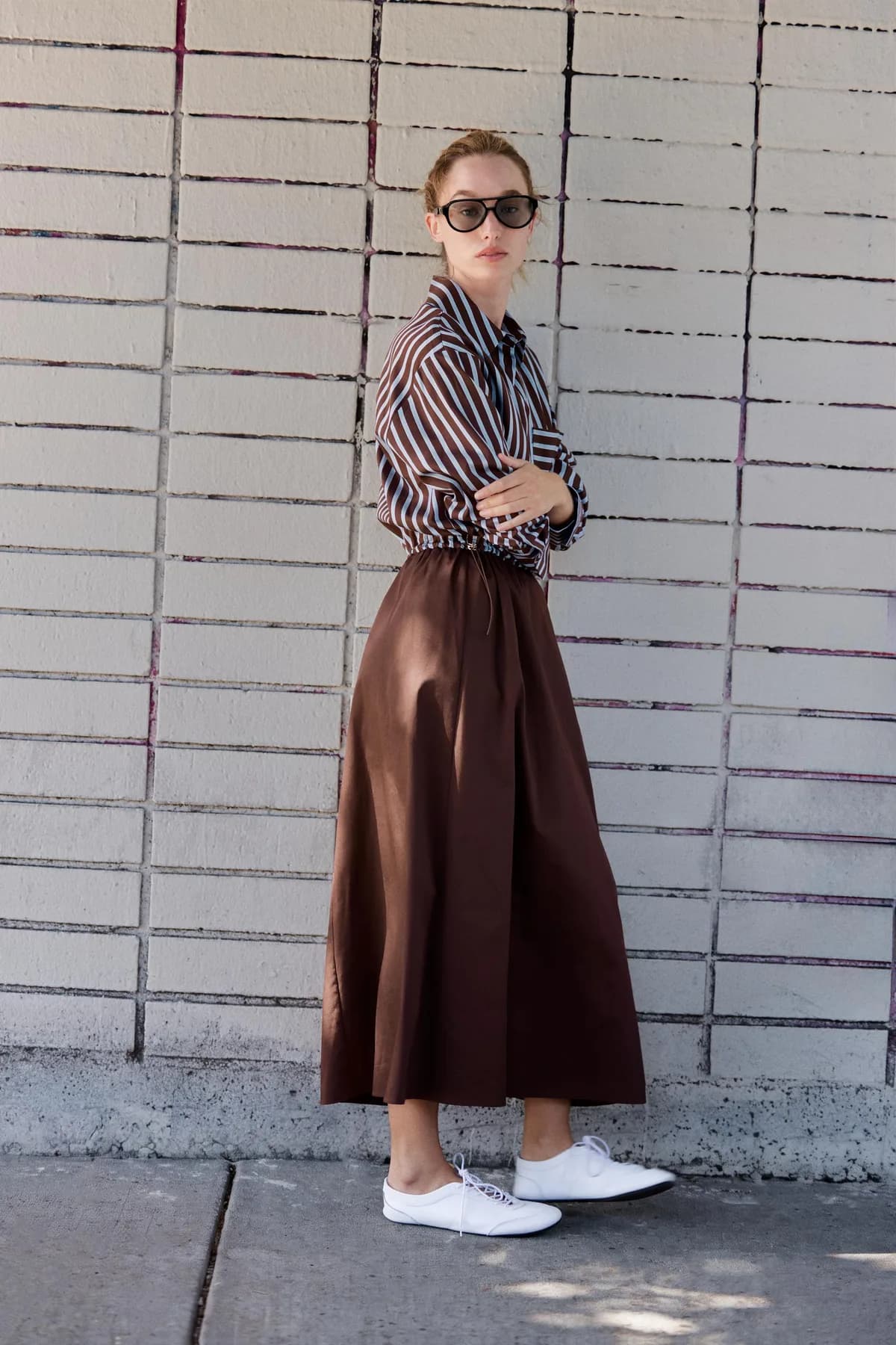 ROBE MI-LONGUE CHEMISE BIMATIÈRE
